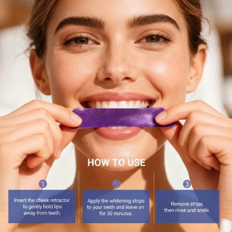Whitening Strips +FREE Cheek Retractor - Image 4